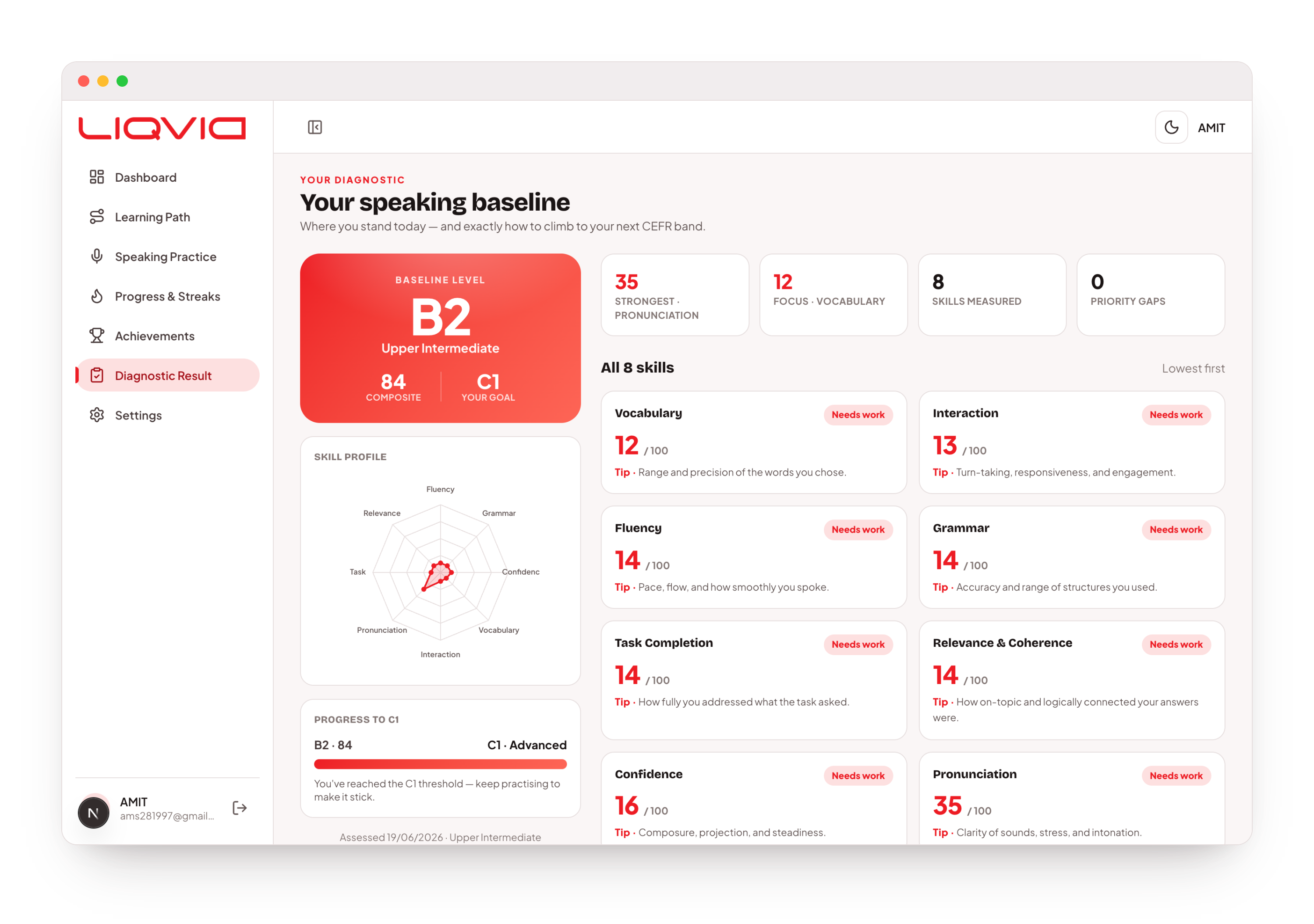 Speak & Get Scored
